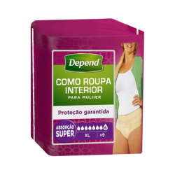 Cueca Fralda Depend